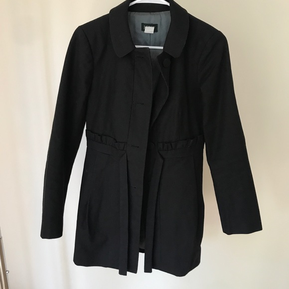 JCREW Ruffle Gamine Coat - Picture 6 of 9